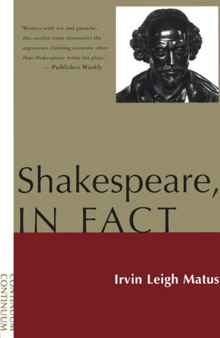 Shakespeare, In Fact