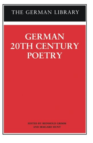 German 20th Century Poetry (German Library)