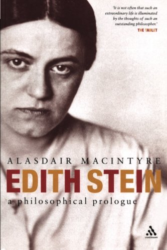 Edith Stein: A Philosophical Prologue