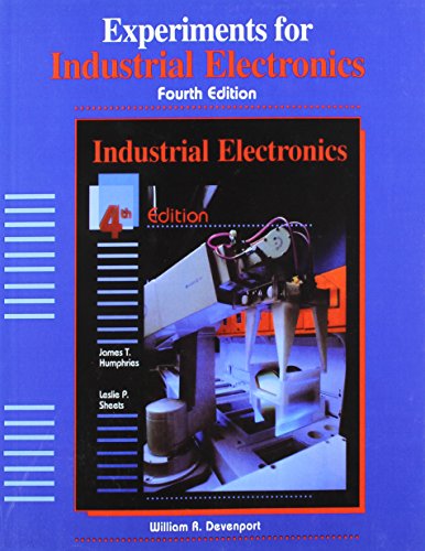 Book Cover Experiments for Industrial Electronics Fourth Edition