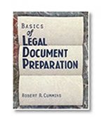 Basics of Legal Document Preparation
