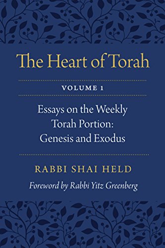 Book Cover The Heart of Torah, Volume 1: Essays on the Weekly Torah Portion: Genesis and Exodus (Volume 1)