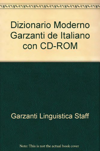 Dizionario Moderno Garzanti de Italiano con CD-ROM