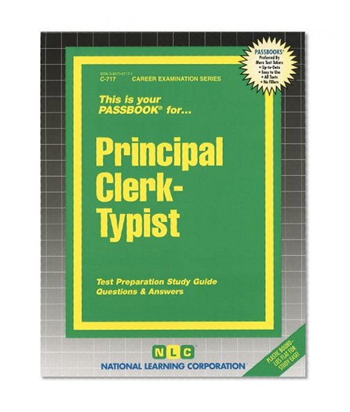 Principal Clerk-Typist (Passbooks)