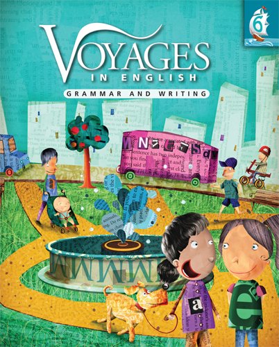 Book Cover Voyages in English: Grammar and Writing, Grade Level 6