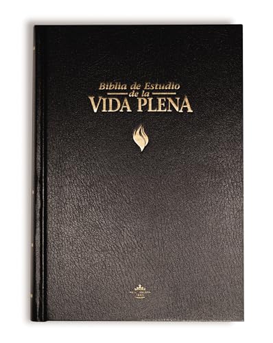 Book Cover BÃ­blia de Estudio Vida Plena - Tela Negro