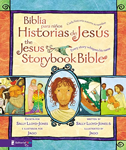 Book Cover Jesus Storybook Bible (Bilingual) / Biblia para niños, Historias de Jesús (Bilingüe): Every Story Whispers His Name (Spanish Edition)