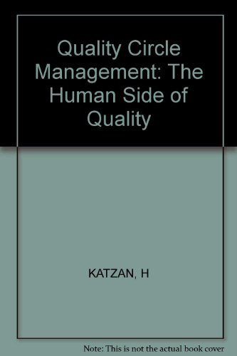 Quality Circle Management: The Human Side of Quality