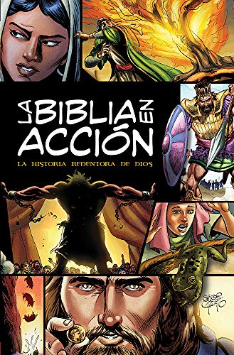 Book Cover La Biblia en acciÃ³n: The Action Bible-Spanish Edition (Action Bible Series)