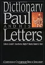 Book Cover Dictionary of Paul and His Letters (The IVP Bible Dictionary Series)