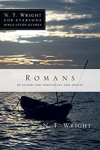 Book Cover Romans (N. T. Wright for Everyone Bible Study Guides)