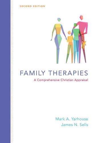 Book Cover Family Therapies: A Comprehensive Christian Appraisal (Christian Association for Psychological Studies Books)