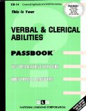 VERBAL AND CLERICAL ABILITIES (General Aptitude and Abilities Series) (Passbooks)