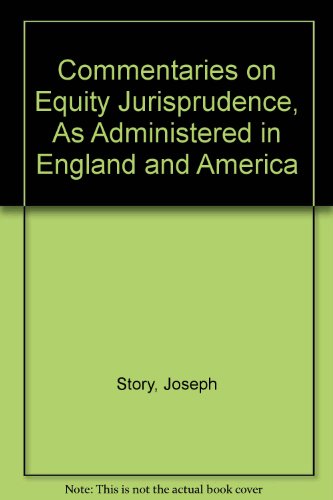 Story's Equity Jurisprudence