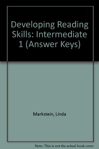Developing Reading Skills: Intermediate 1 (Answer Key)
