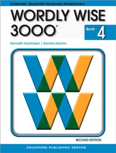 Book Cover Wordly Wise 3000, Book 4, 2nd Edition