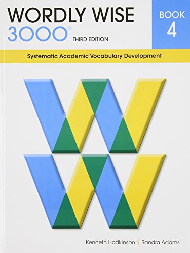 Book Cover Wordly Wise 3000 Book 4: Systematic Academic Vocabulary Development
