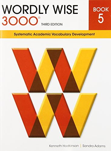 Book Cover Wordly Wise 3000 Book 5: Systematic Academic Vocabulary Development