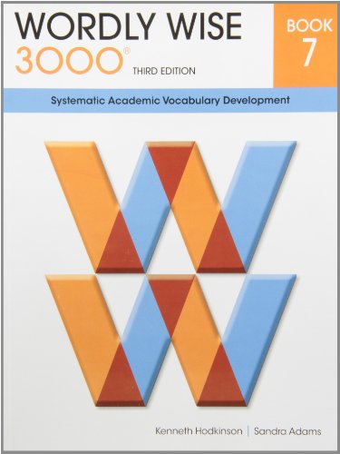 Book Cover Wordly Wise 3000 Book 7: Systematic Academic Vocalulary Development