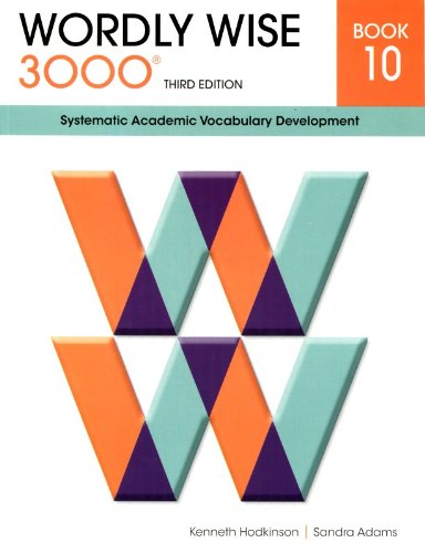Book Cover Wordly Wise 3000 Book 10: Systematic Academic Vocabulary Development
