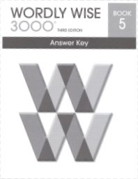 Book Cover Wordly Wise Key, Book 5