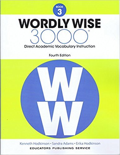 Book Cover Wordly Wise, Book 3: 3000 Direct Academic Vocabulary Instruction