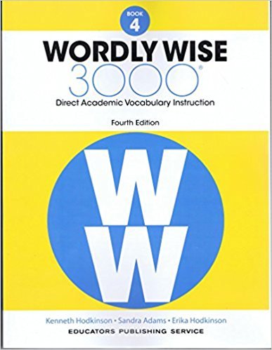 Book Cover Wordly Wise, Book 4: 3000 Direct Academic Vocabulary Instruction