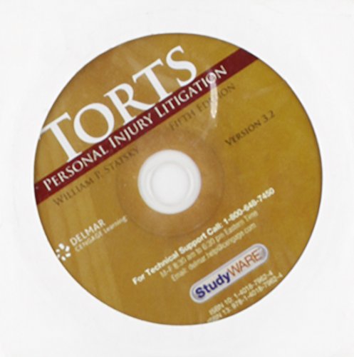 Studyware (CD Only) for Statsky's Torts: Personal Injury Litigation, 5th