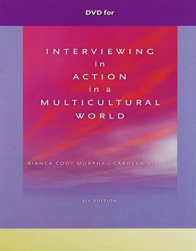 DVD for Murphy/Dillon's Interviewing in Action in a Multicultural World, 4th