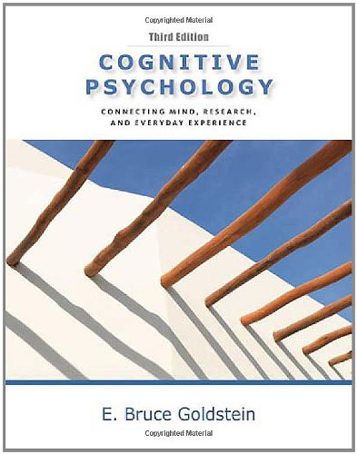 Book Cover Cognitive Psychology: Connecting Mind, Research and Everyday Experience