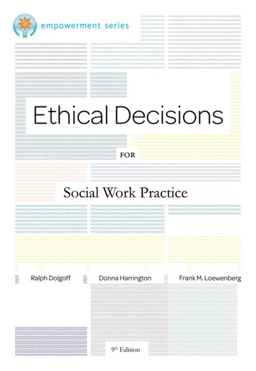 Book Cover Brooks/Cole Empowerment Series: Ethical Decisions for Social Work Practice (Ethics & Legal Issues)
