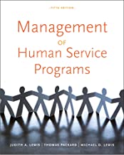 Management of Human Service Programs (SW 393T 16- Social Work Leadership in Human Services Organizations)