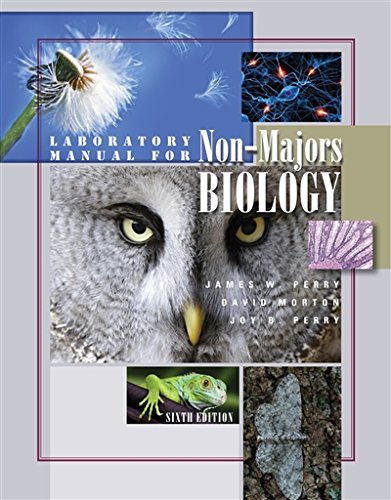 Book Cover Laboratory Manual for Non-Majors Biology