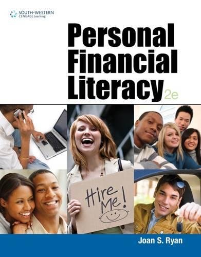 Personal Financial Literacy (Middle School Solutions)