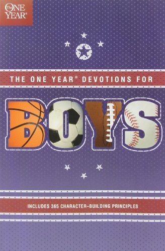 Book Cover The One Year Book of Devotions for Boys