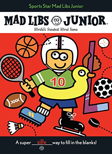 Book Cover Sports Star Mad Libs Junior