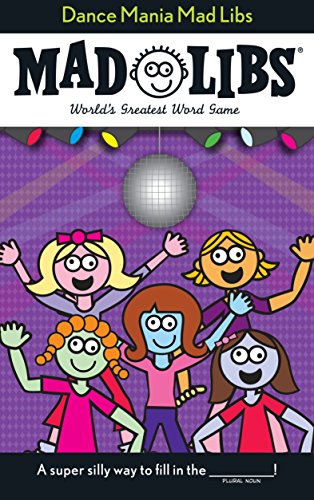 Book Cover Dance Mania Mad Libs
