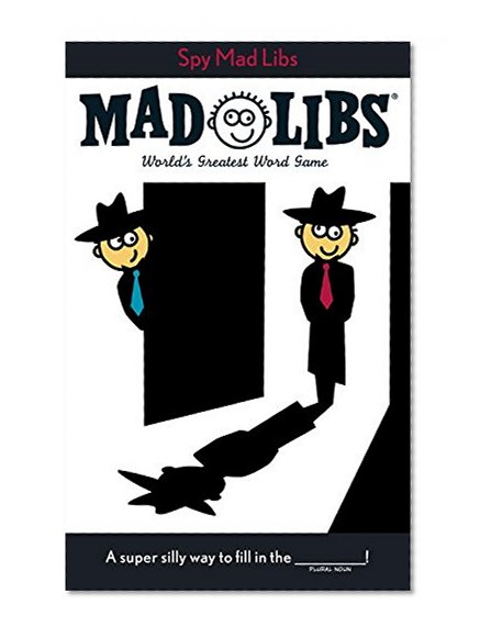 Book Cover Spy Mad Libs