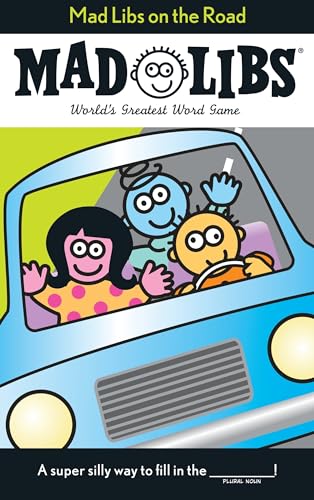 Book Cover Mad Libs on the Road: World's Greatest Word Game