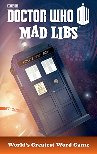 Book Cover Doctor Who Mad Libs