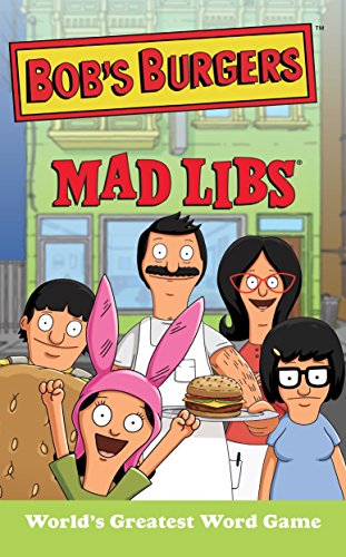 Book Cover Bob's Burgers Mad Libs