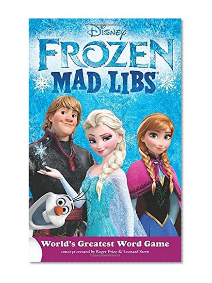 Book Cover Frozen Mad Libs