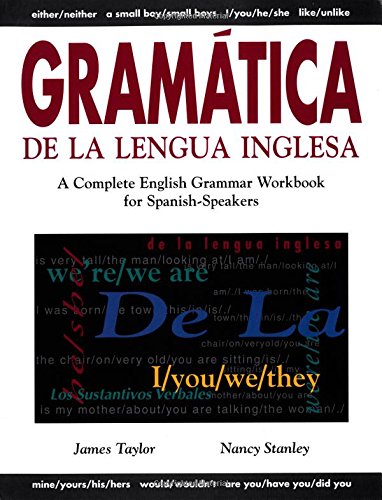 Book Cover Gramatica De La Lengua Inglesa : A Complete English Grammar Workbook for Spanish Speakers
