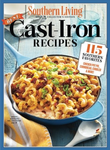 Book Cover SOUTHERN LIVING Best Cast Iron Recipes: 115 Southern Favorites