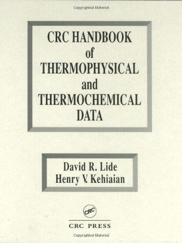 CRC Handbook of Thermophysical and Thermochemical Data