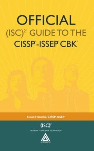 Book Cover Official (ISC)2® Guide to the CISSP®-ISSEP® CBK® ((ISC)2 Press)