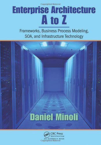 Book Cover Enterprise Architecture A to Z: Frameworks, Business Process Modeling, SOA, and Infrastructure Technology