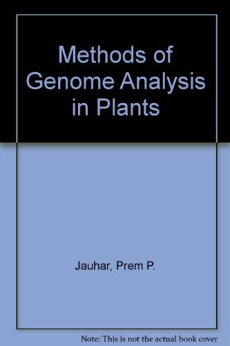 Methods of Genome Analysis in Plants