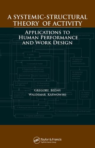 A Systemic-Structural Theory of Activity: Applications to Human Performance and Work Design