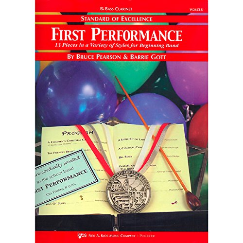 Standard of Excellence First Performance,Bb Bass Clarinet (13 Piece in a variety of styles for begin